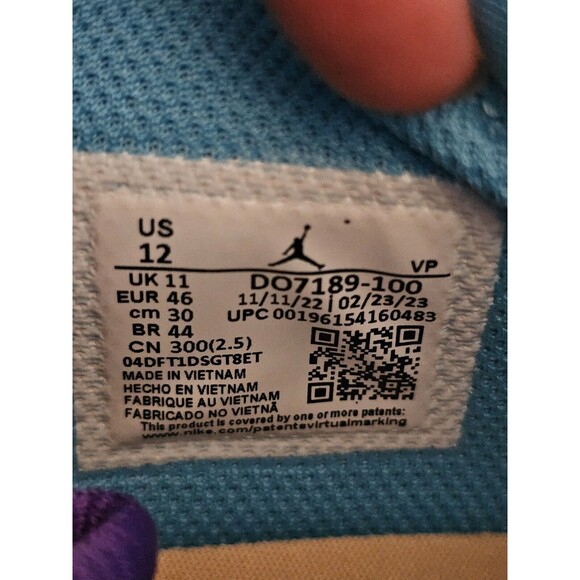 Jordan Why Not .6 White Siren Red Balktic Blue Basketball Shoes Men's Sizes 12 - Picture 11 of 11